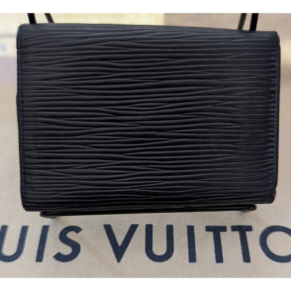 LOUIS VUITTON Epi Leather Key Holder CA1924 Black Vintage 1994 - Picture 2 of 8